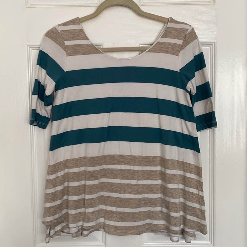 Anthropology Striped Top 🤍